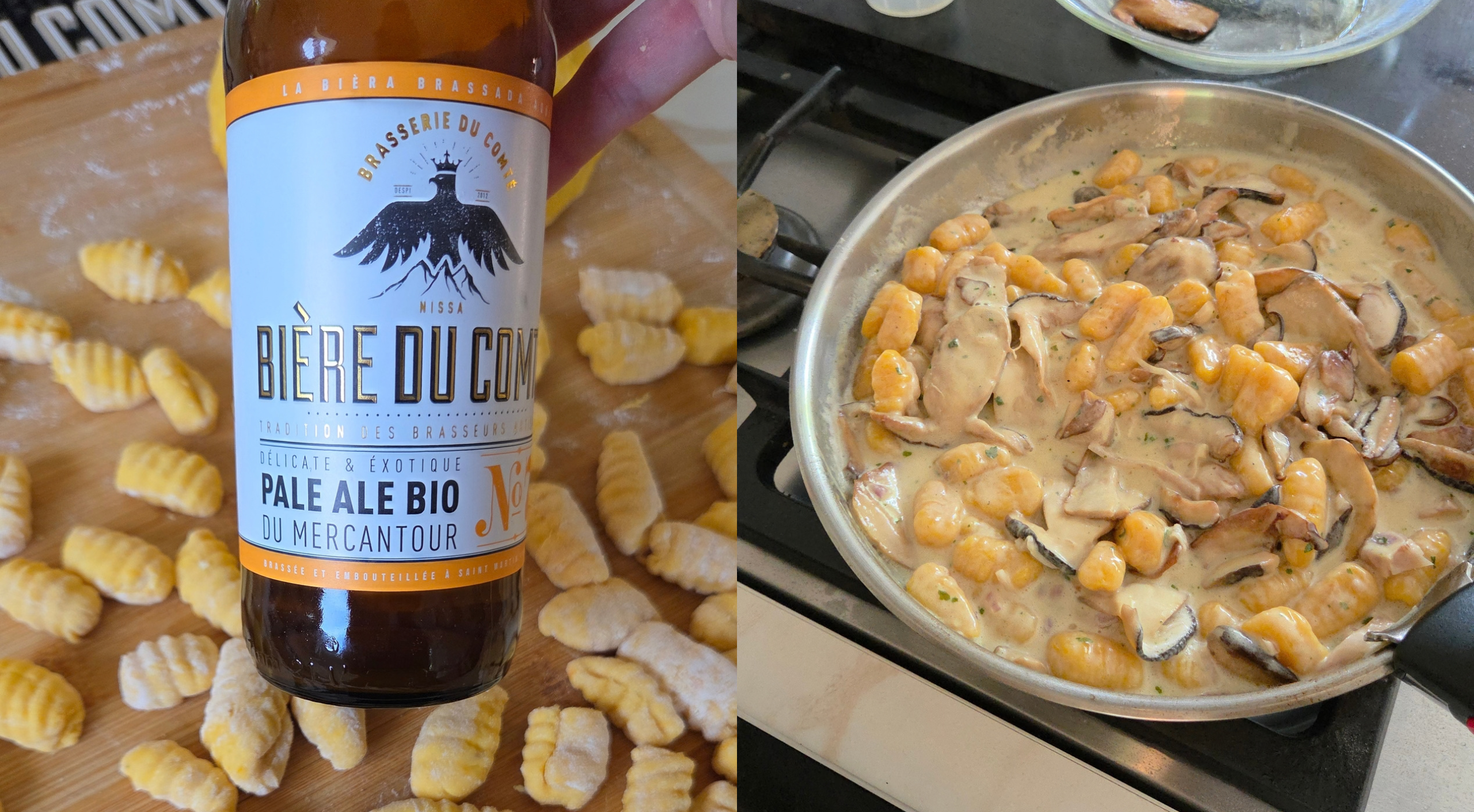 gnocchi aux cèpes